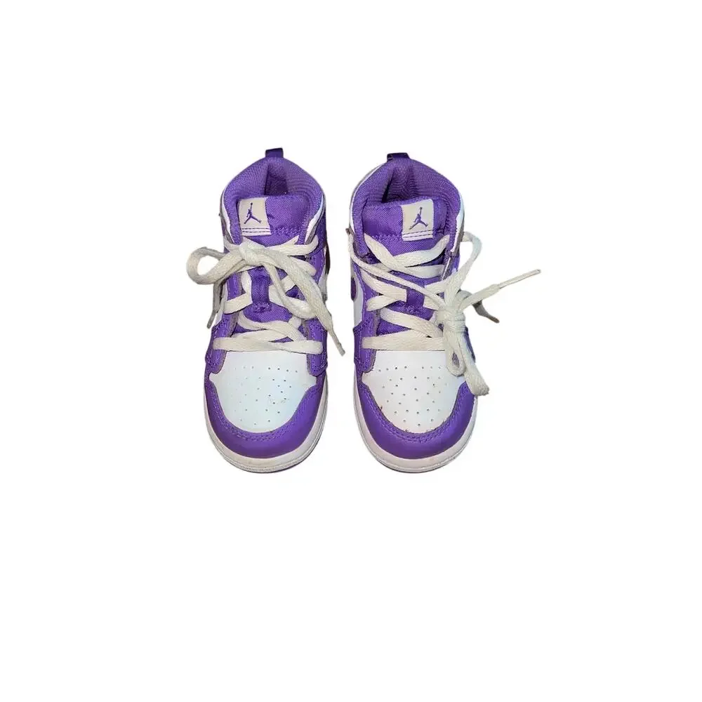 8C Air Jordan 1 Mid TD 'Purple Venom'